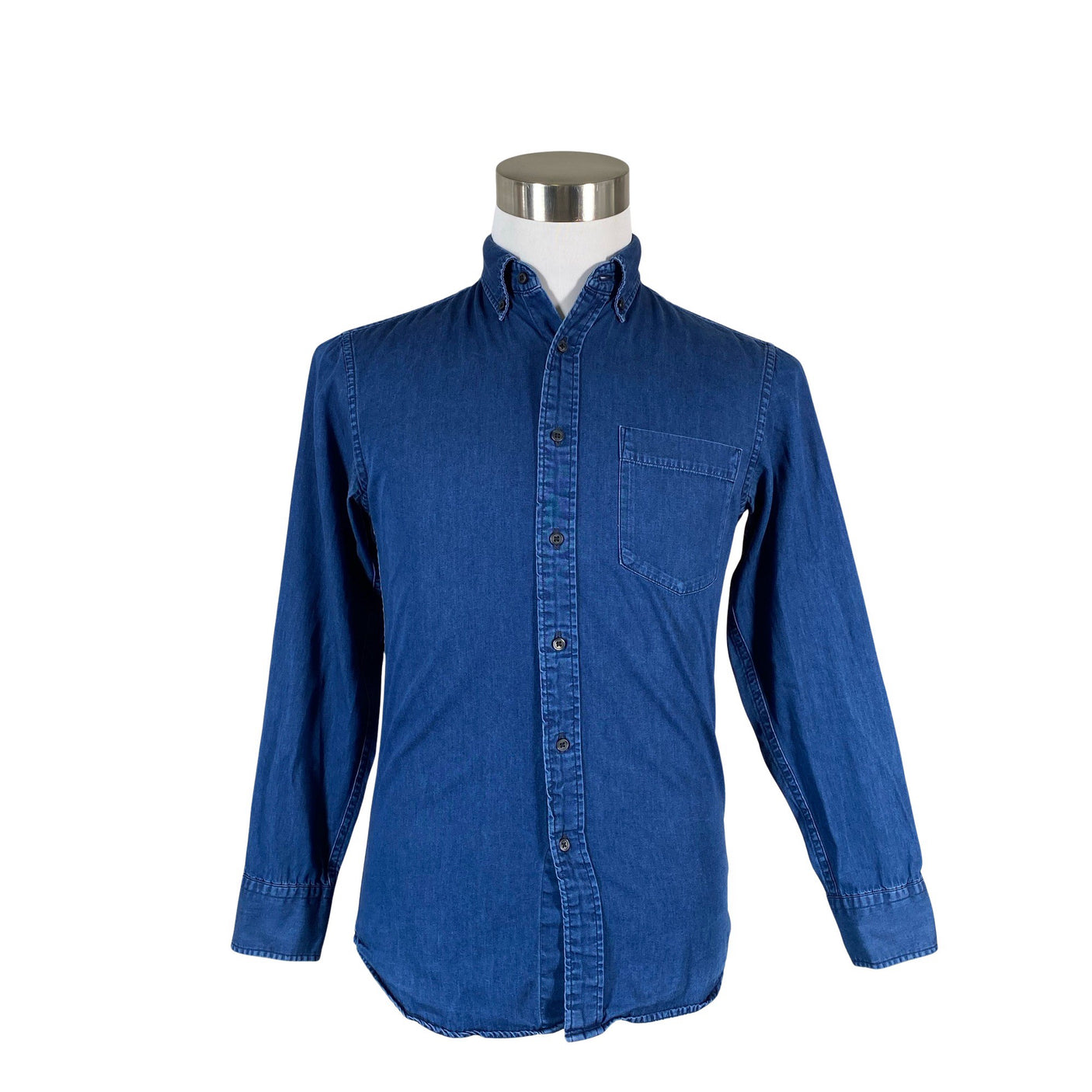 Unisex Uniqlo - Teksasärk, suurus S - Sinine (1)