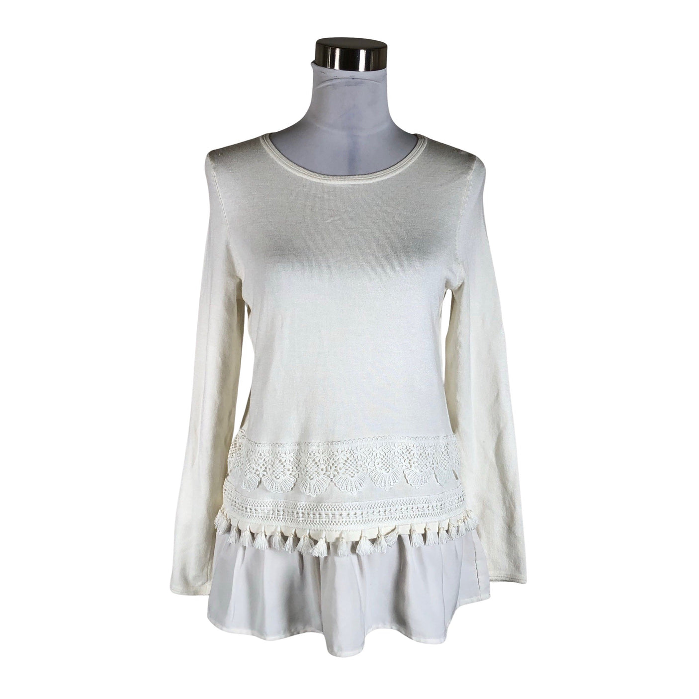 Unisex Per Una by Marks & Spencer - Kampsun, suurus 40 - Looduslik valge (1)