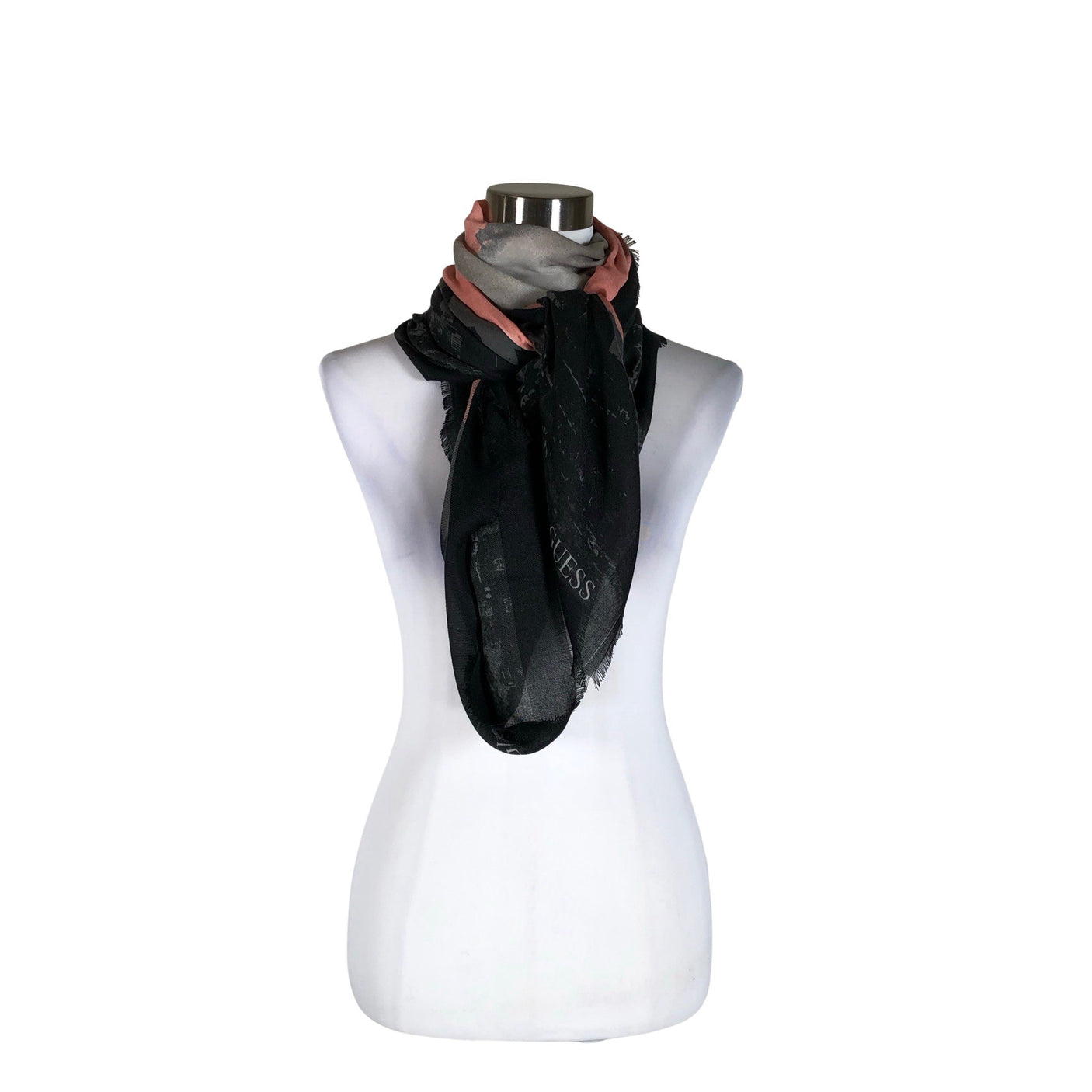 Unisex Guess - Õhuke sall, suurus Maxi - Heleroosa (1)
