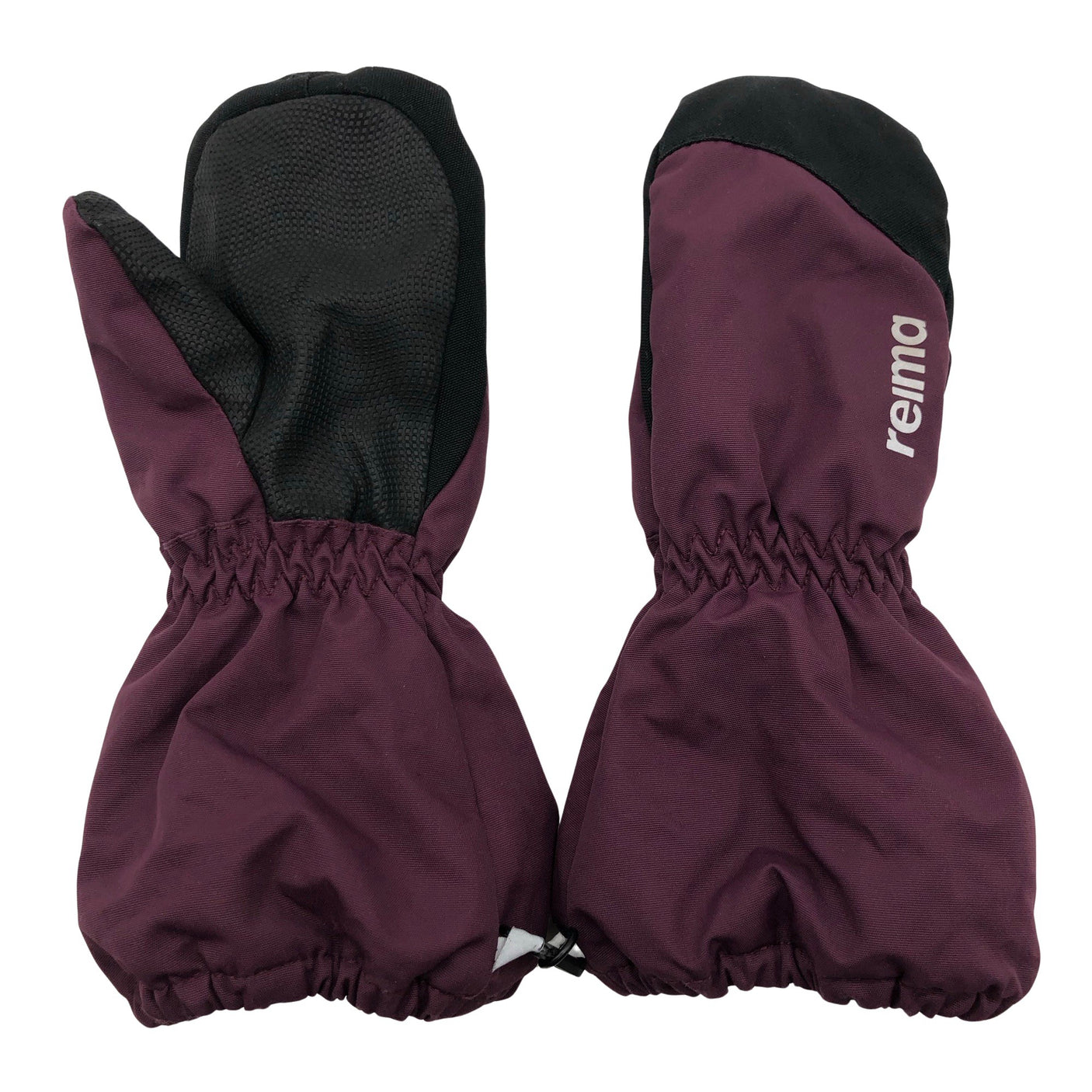 Unisex Reima - Talvekindad, suurus 5 - 8 vuotta - Veinipunane (1)