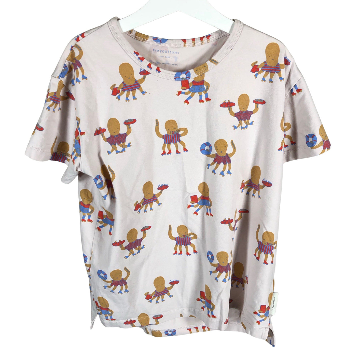 Unisex Tinycottons - T-särk, suurus 134 - 140 - Heleroosa (1)
