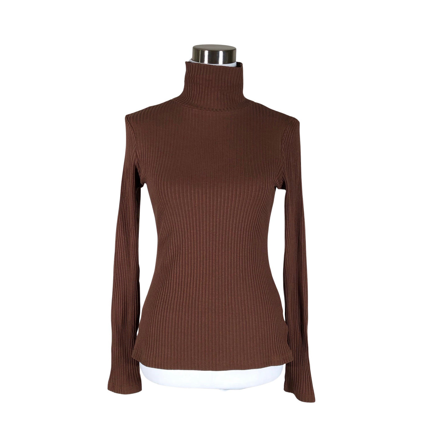 Unisex Riva Clothing - Trikotaažist pluus, suurus 36 - Pruun (1)
