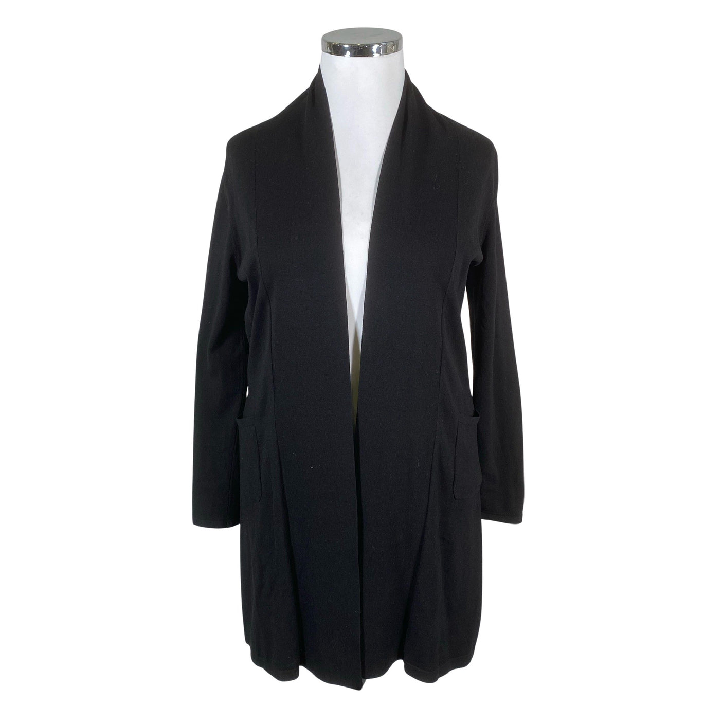 Unisex August Silk - Kardigan, suurus 42 - Must (1)