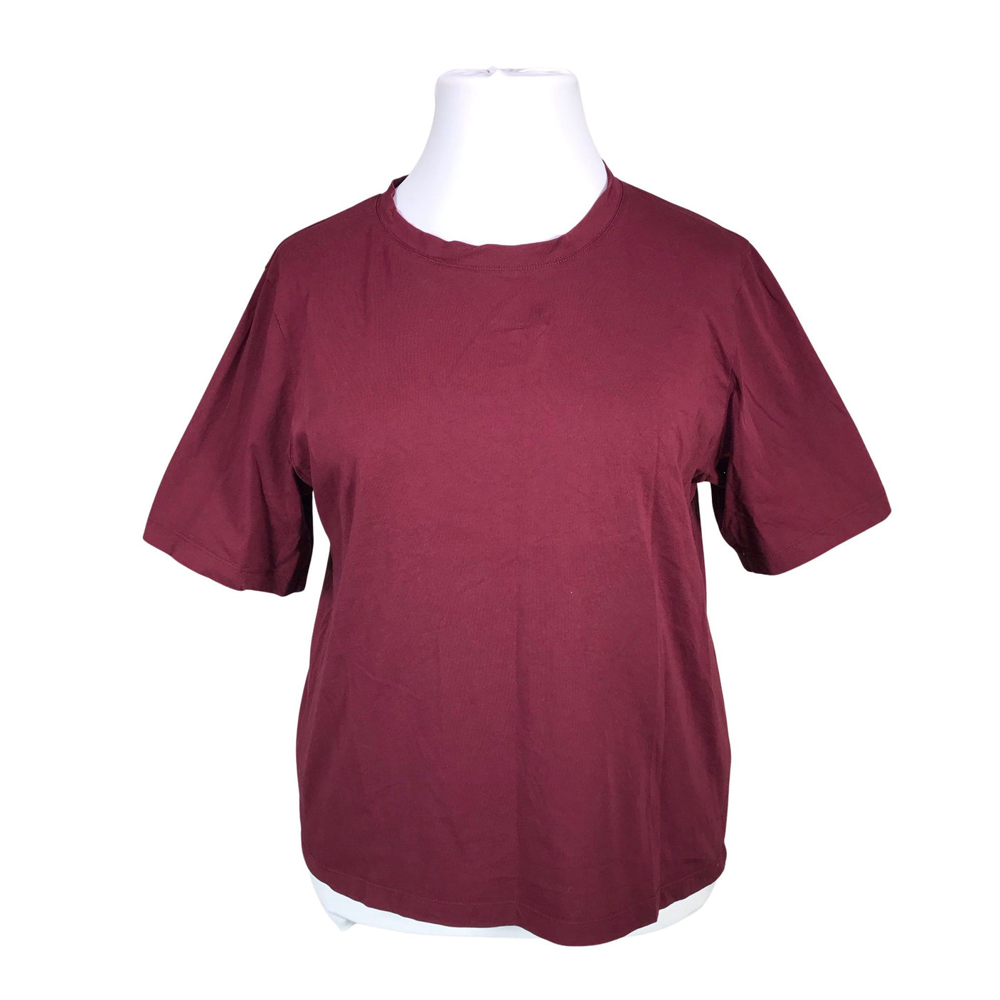 Unisex Lindex - T-särk, suurus 44 - Veinipunane (1)