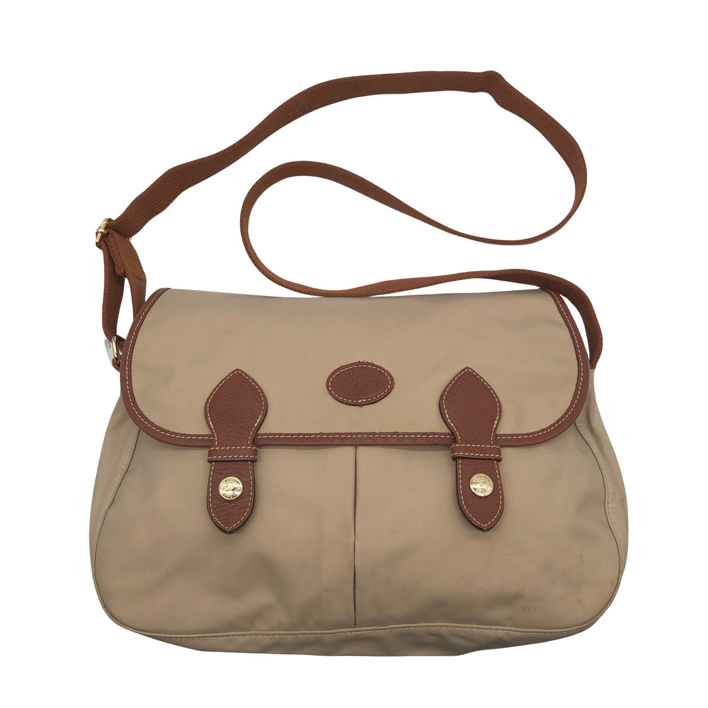 Unisex Longchamp - Õlakott, suurus Midi - Beige (1)
