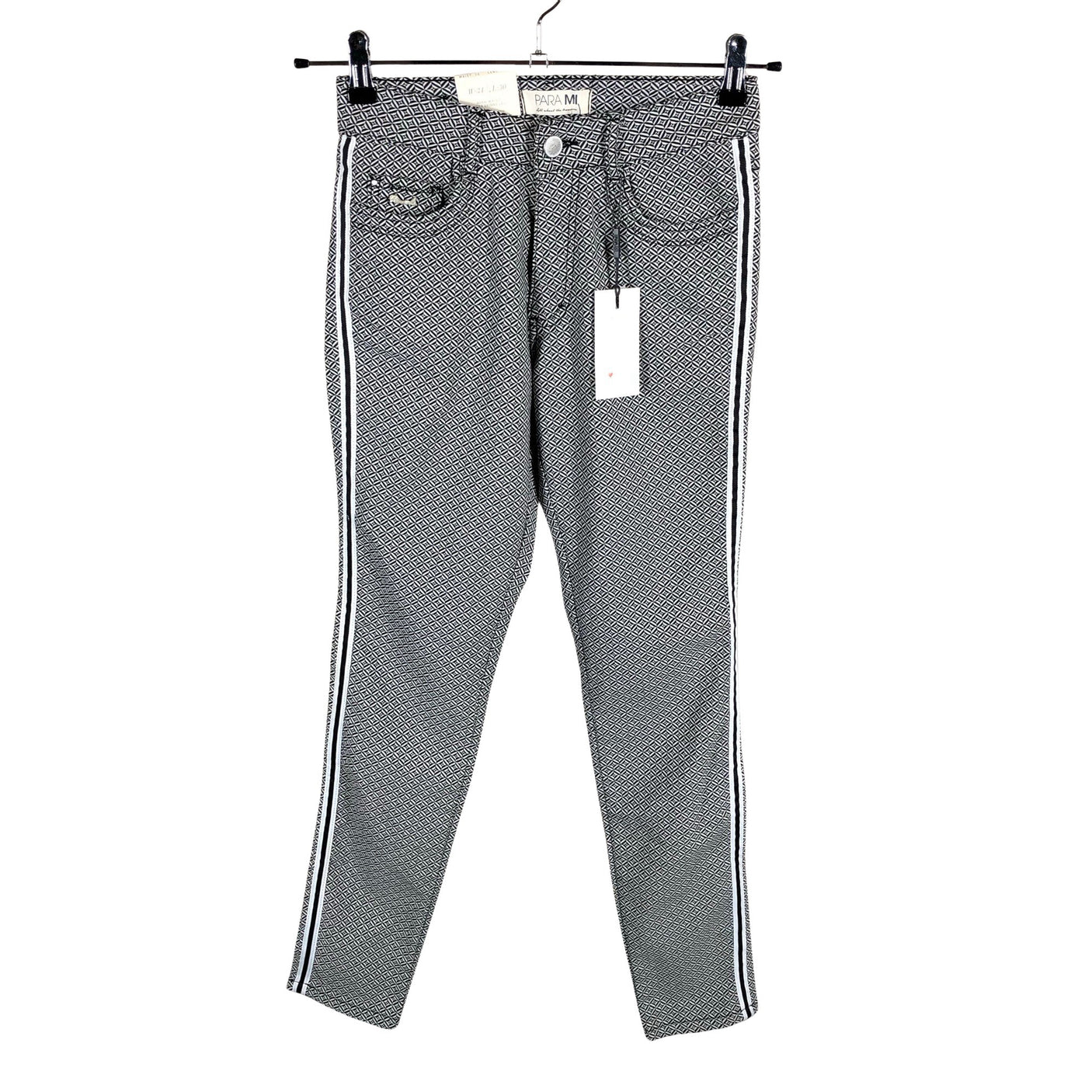 Unisex Para Mi - Mittevenivad püksid, suurus 36 - Must (1)