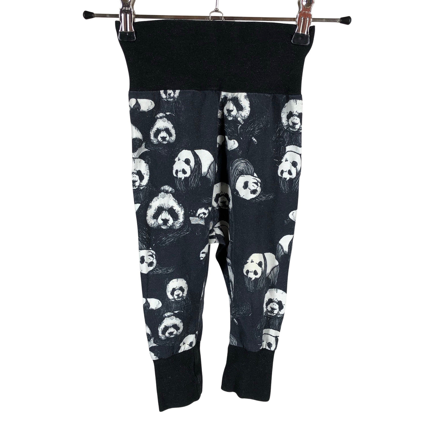 Unisex Ehta - Trikotaažist püksid, suurus 74 - 80 - Must (1)