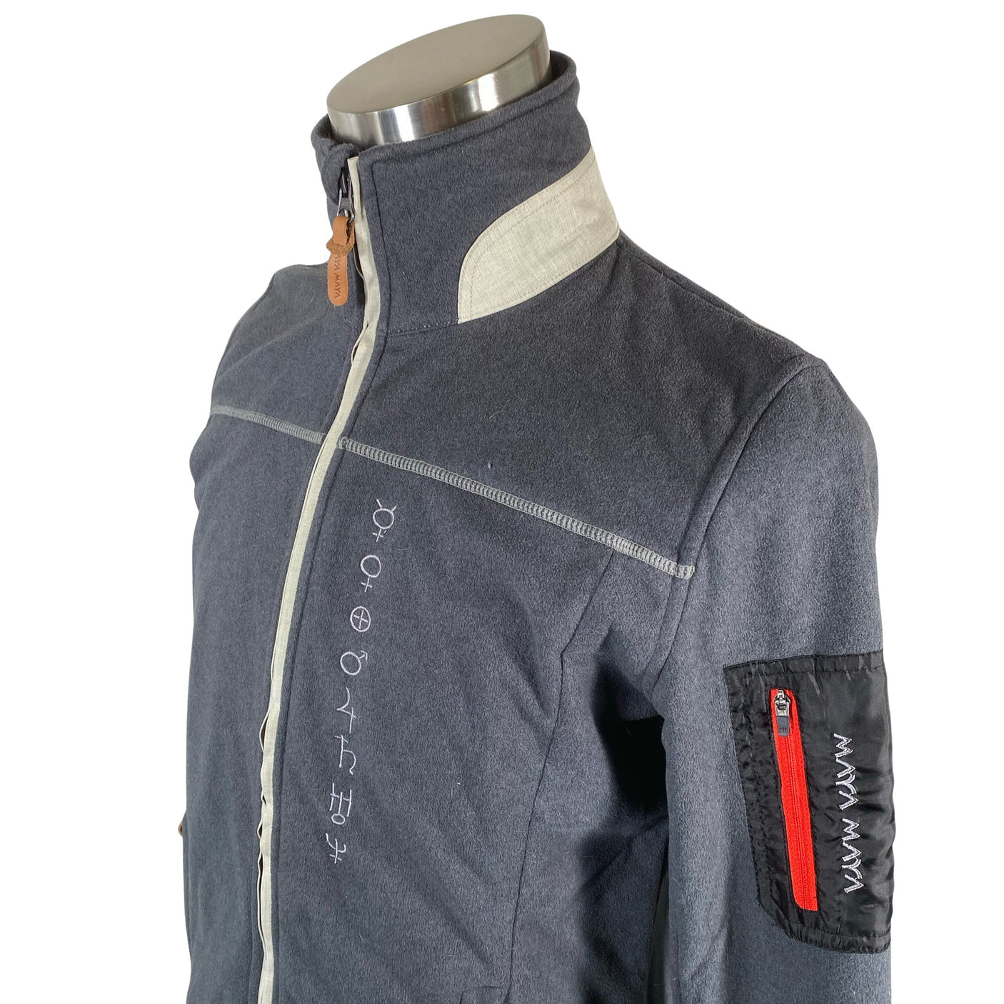 Unisex Maya Maya - Fliisjakk, suurus S - Hall (3)