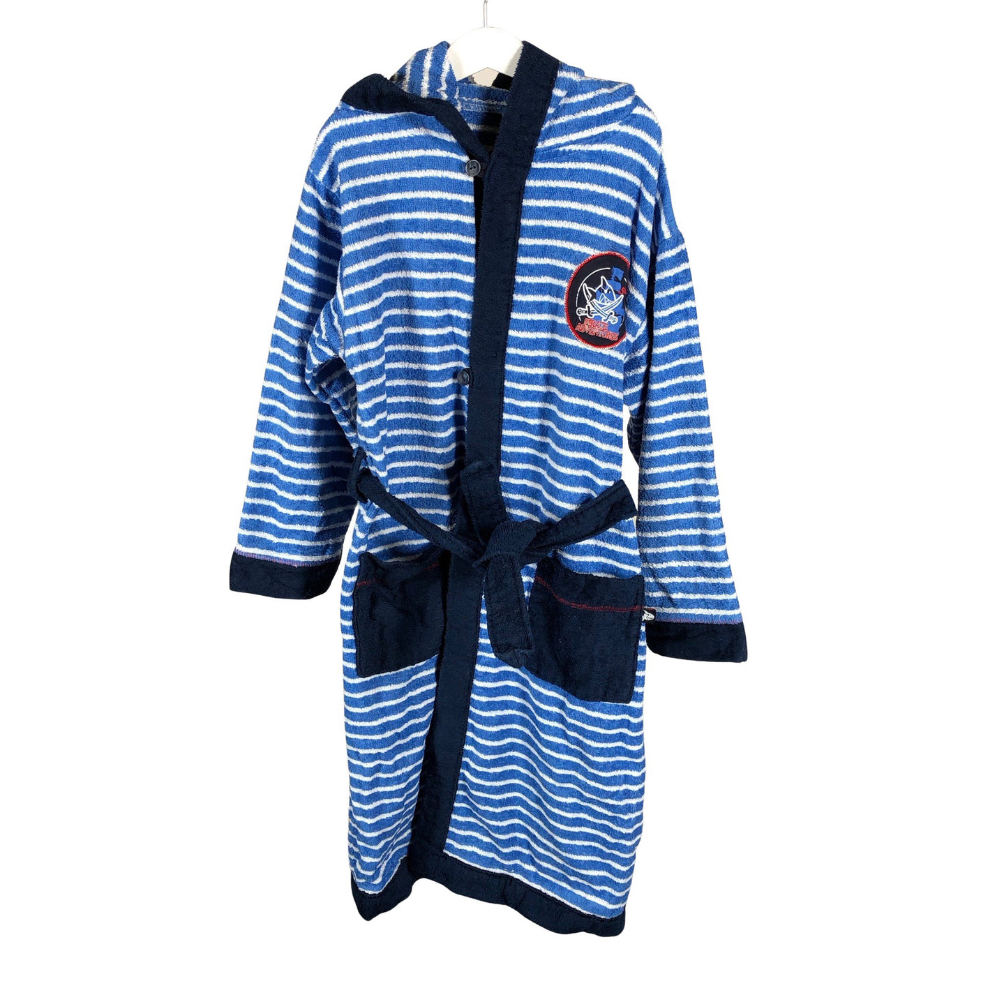 Unisex Schiesser - Hommikumantel, suurus 122 - 128 - Sinine (1)