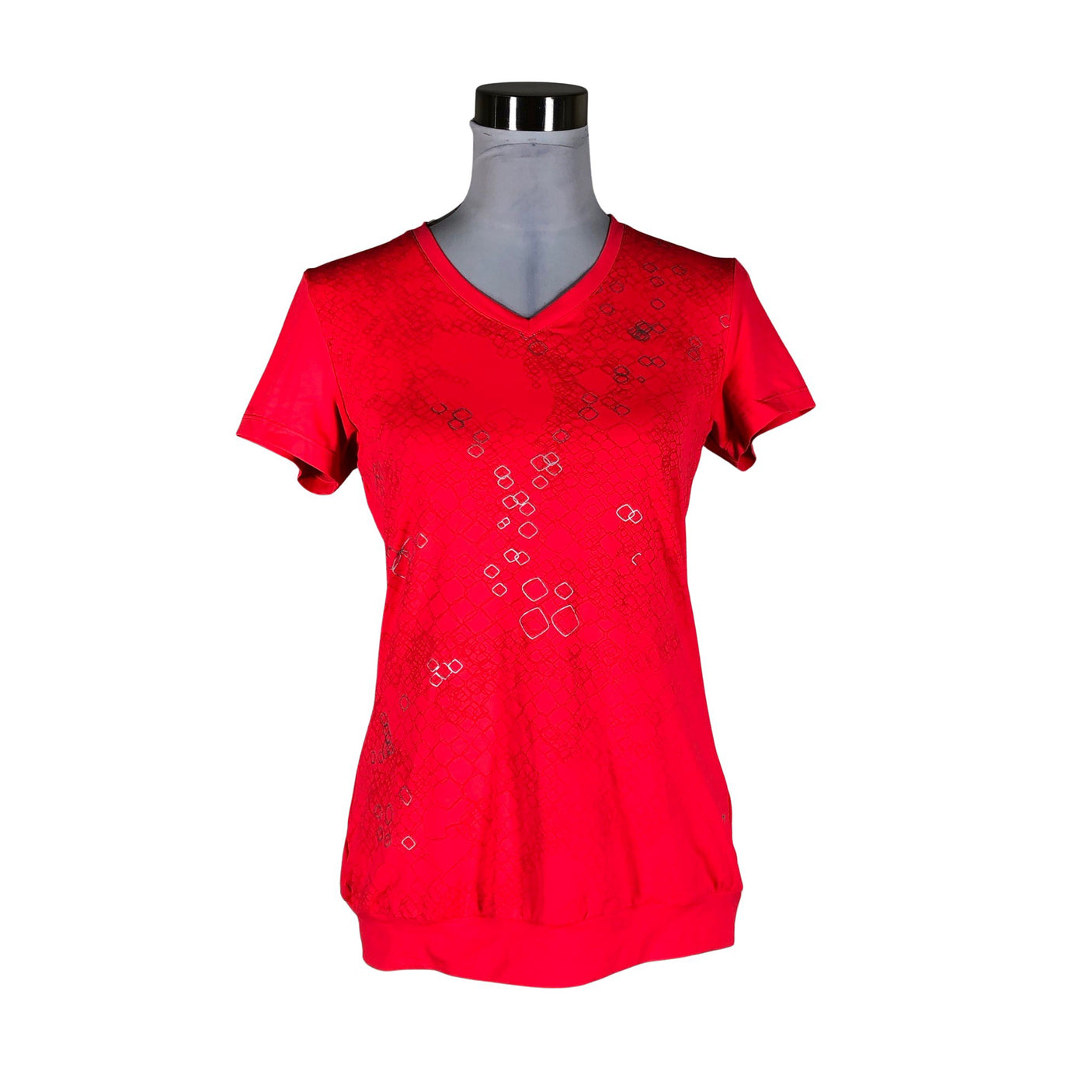 Unisex Energetics - Spordisärk, lühikesed käised, suurus 38 - Punane (1)
