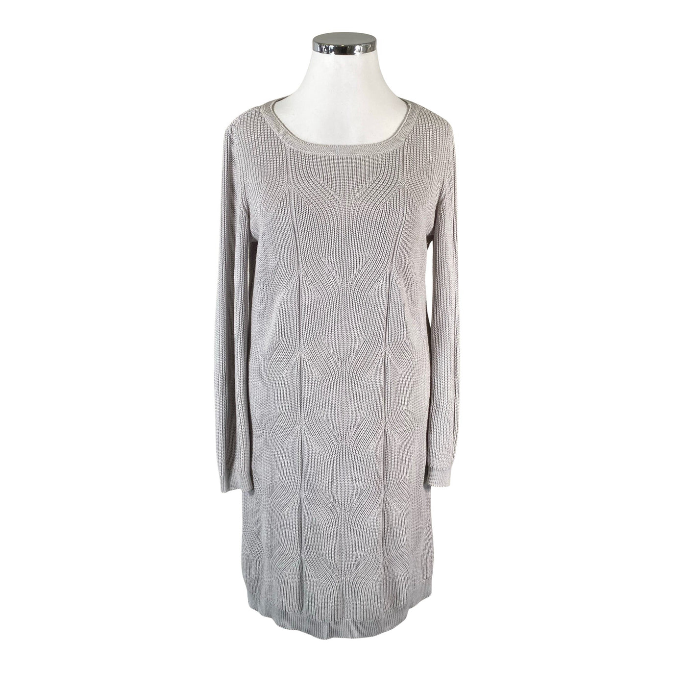 Unisex Esprit - Kootud kleit, suurus 42 - Hall (1)