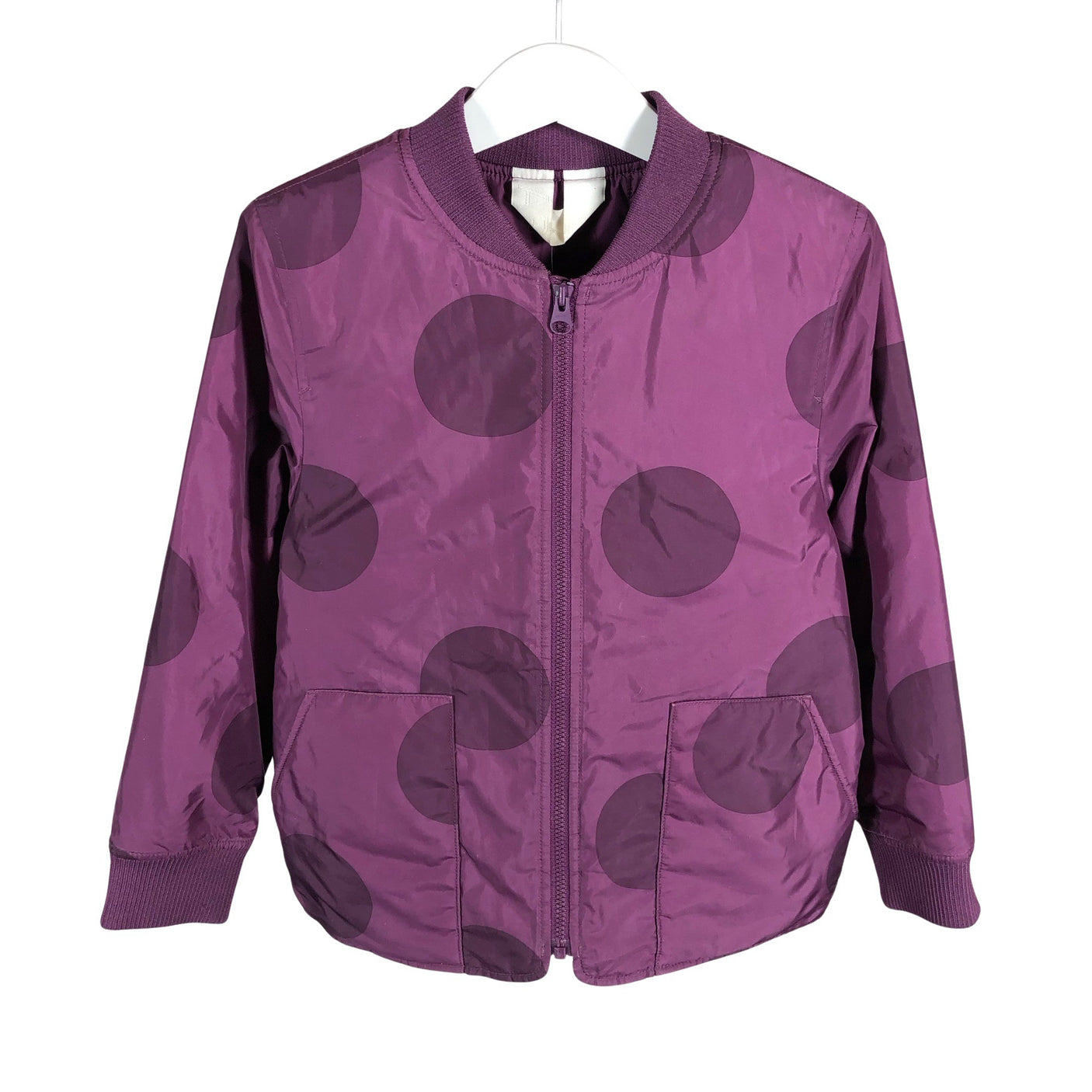 Unisex Arket - Õhem talvejope, suurus 116 - 122 - Lilla (1)