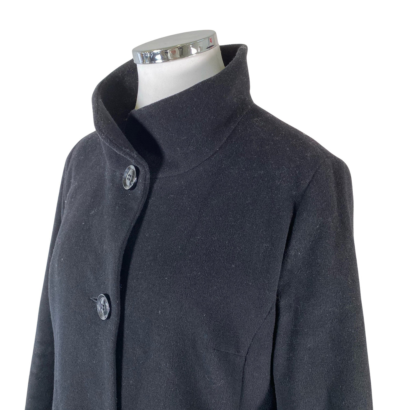 Unisex Flare Collection - Villane mantel, suurus 42 - Must (3)