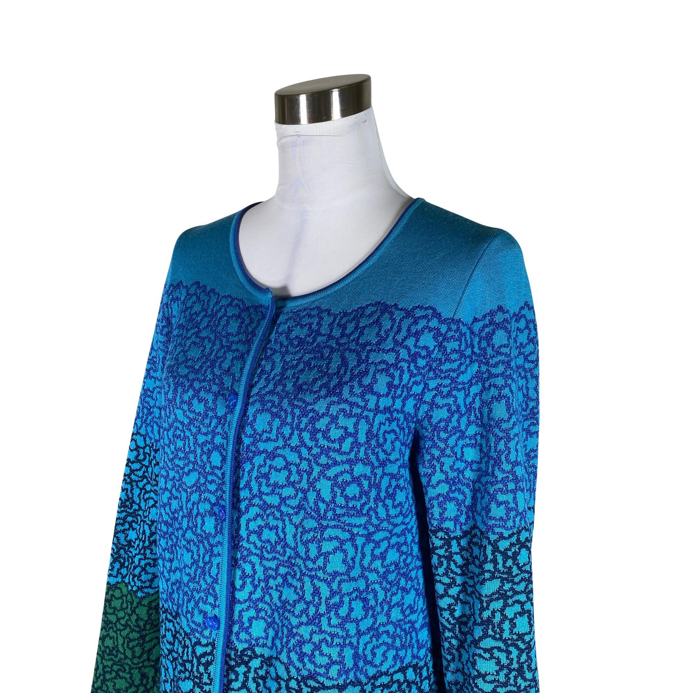 Unisex Oleana - Kardigan, suurus 38 - Sinine (3)
