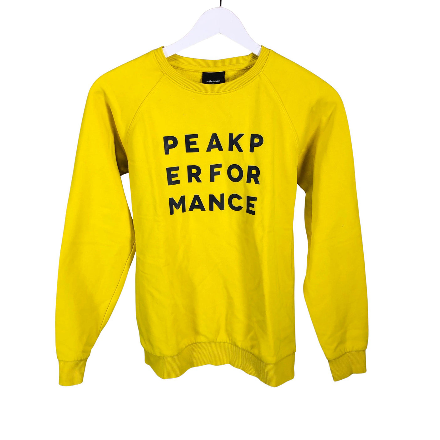 Unisex Peak Performance - Dressikangast pluus, suurus 158 - 164 - Kollane (1)