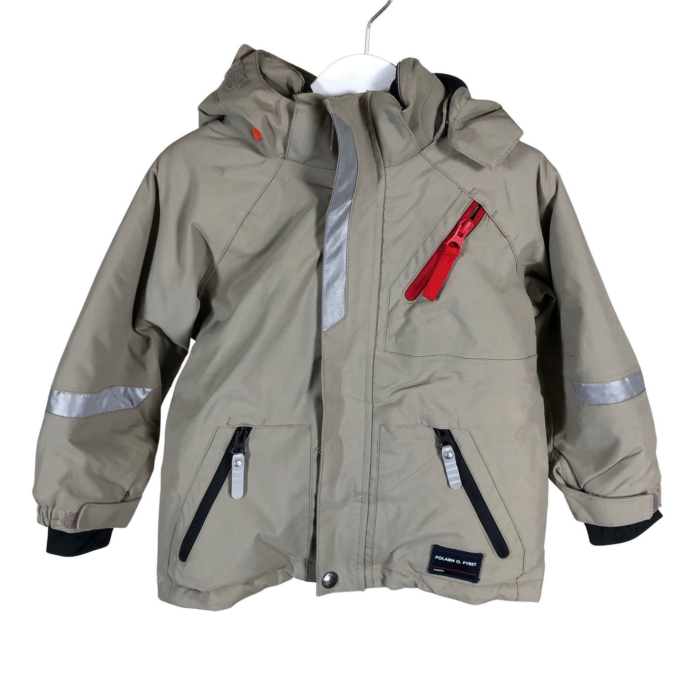 Unisex Polarn O. Pyret - Talvejope, suurus 92 - 98 - Beige (1)