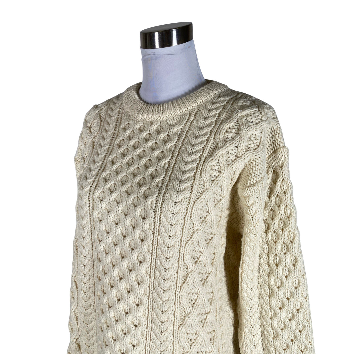 Unisex IrelandsEye - Kampsun, suurus 40 - Looduslik valge (3)