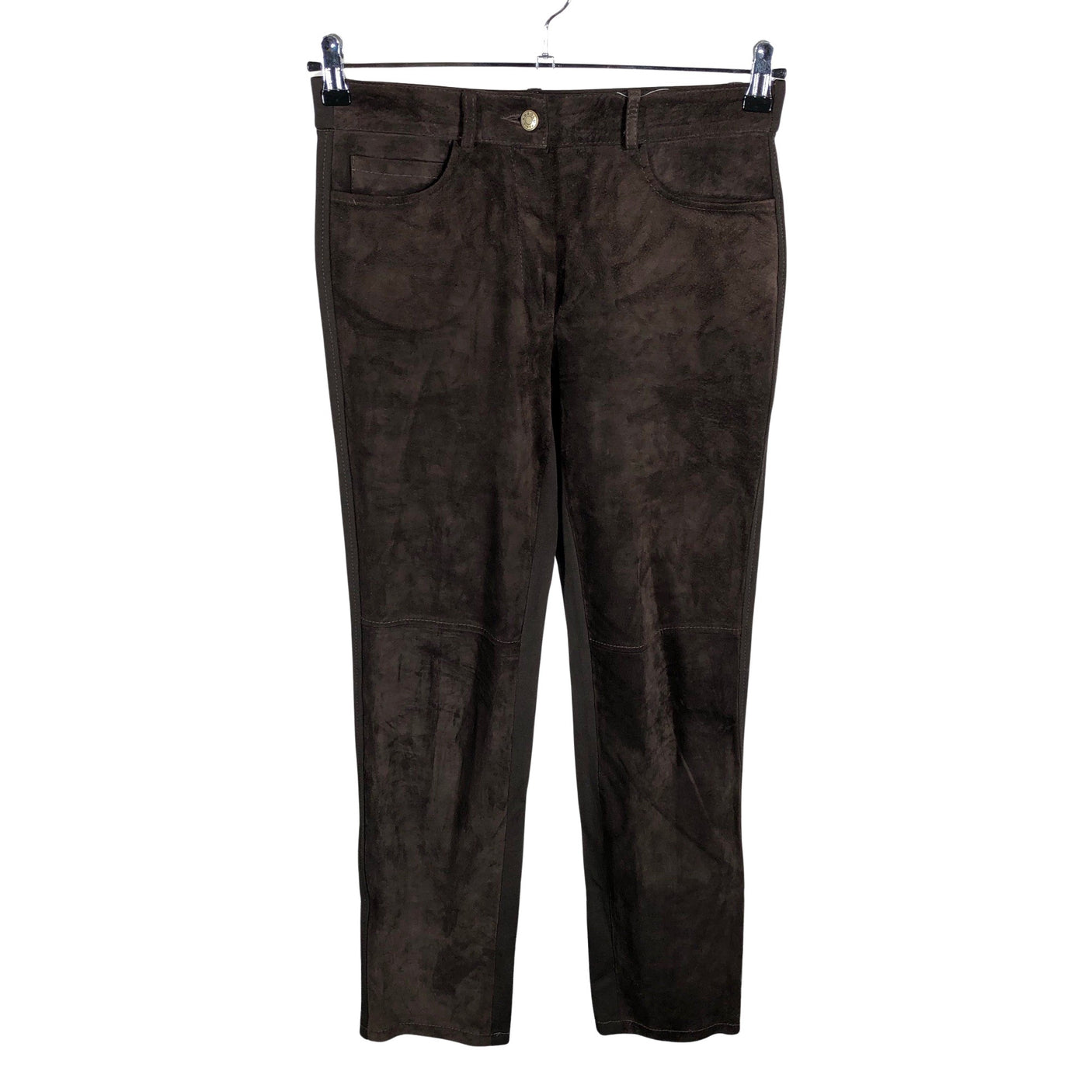 Unisex Absolu - Nahkpüksid, suurus 38 - Pruun (1)