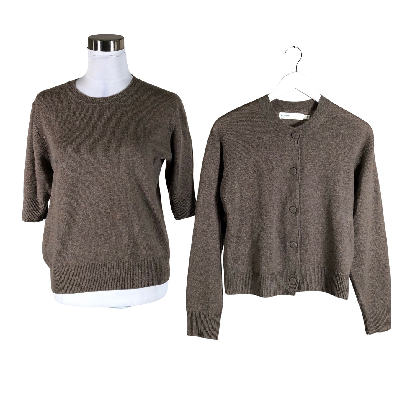 Unisex InWear - Kardigan, suurus 38 - Pruun (1)