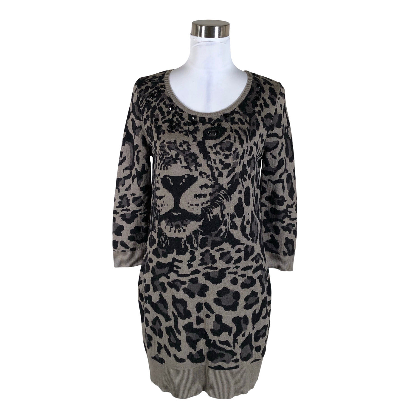 Unisex Monari - Kootud tuunika, suurus 40 - Pruun (1)