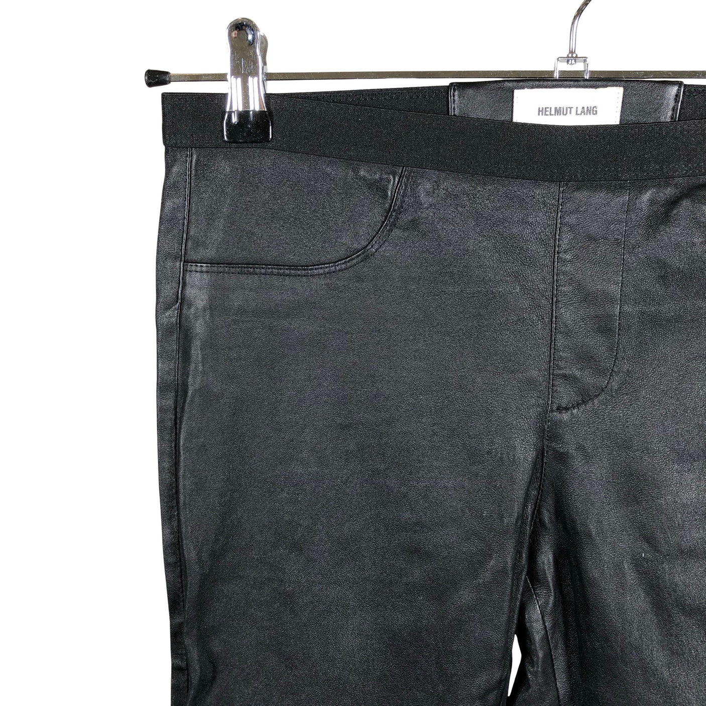 Unisex Helmut Lang - Nahkpüksid, suurus 34 - Must (3)