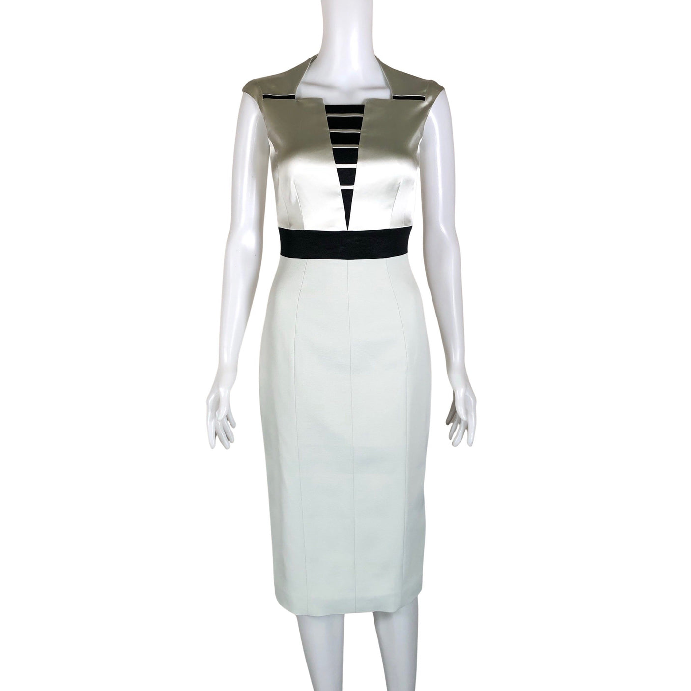 Unisex Karen Millen - Pliiatskleit, suurus 34 - Hall (1)