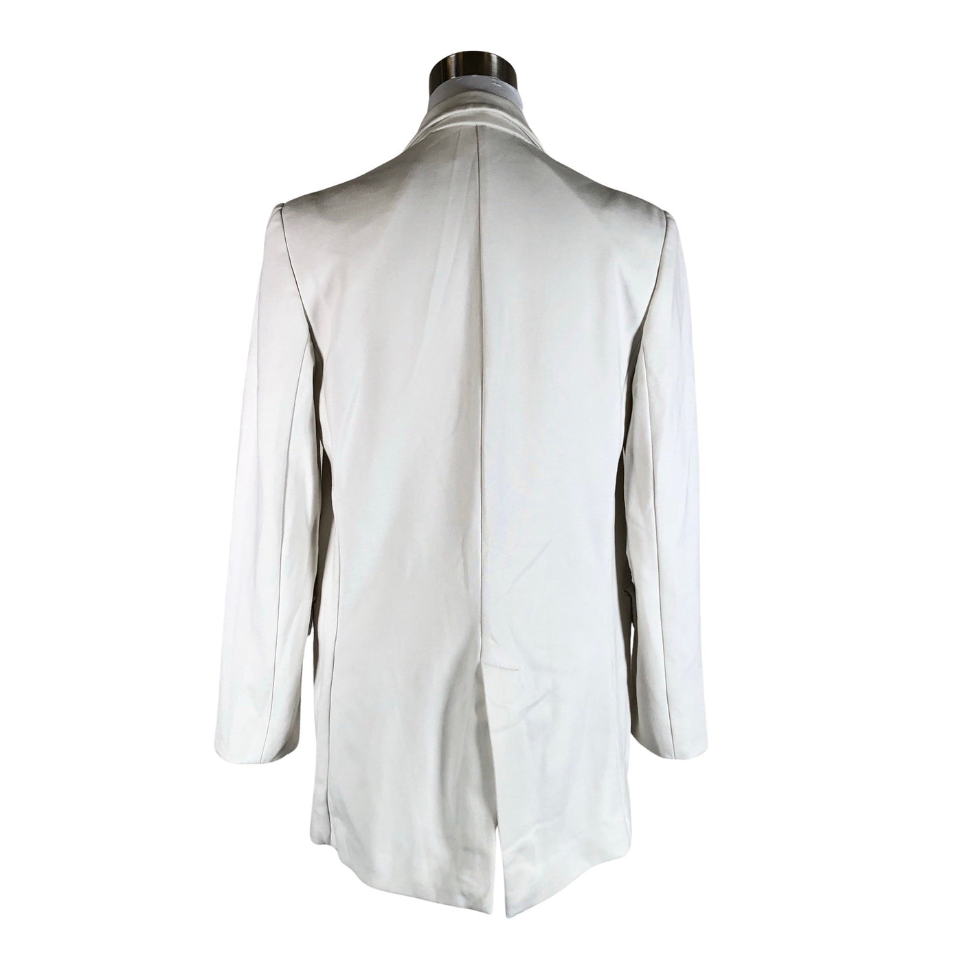 Unisex Massimo Dutti - Dressikangast jakk, suurus 38 - Looduslik valge (2)