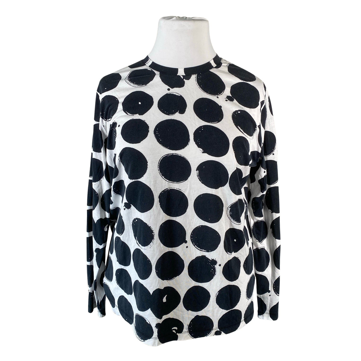 Unisex Marimekko - Trikotaažist pluus, suurus 44 - Must (1)