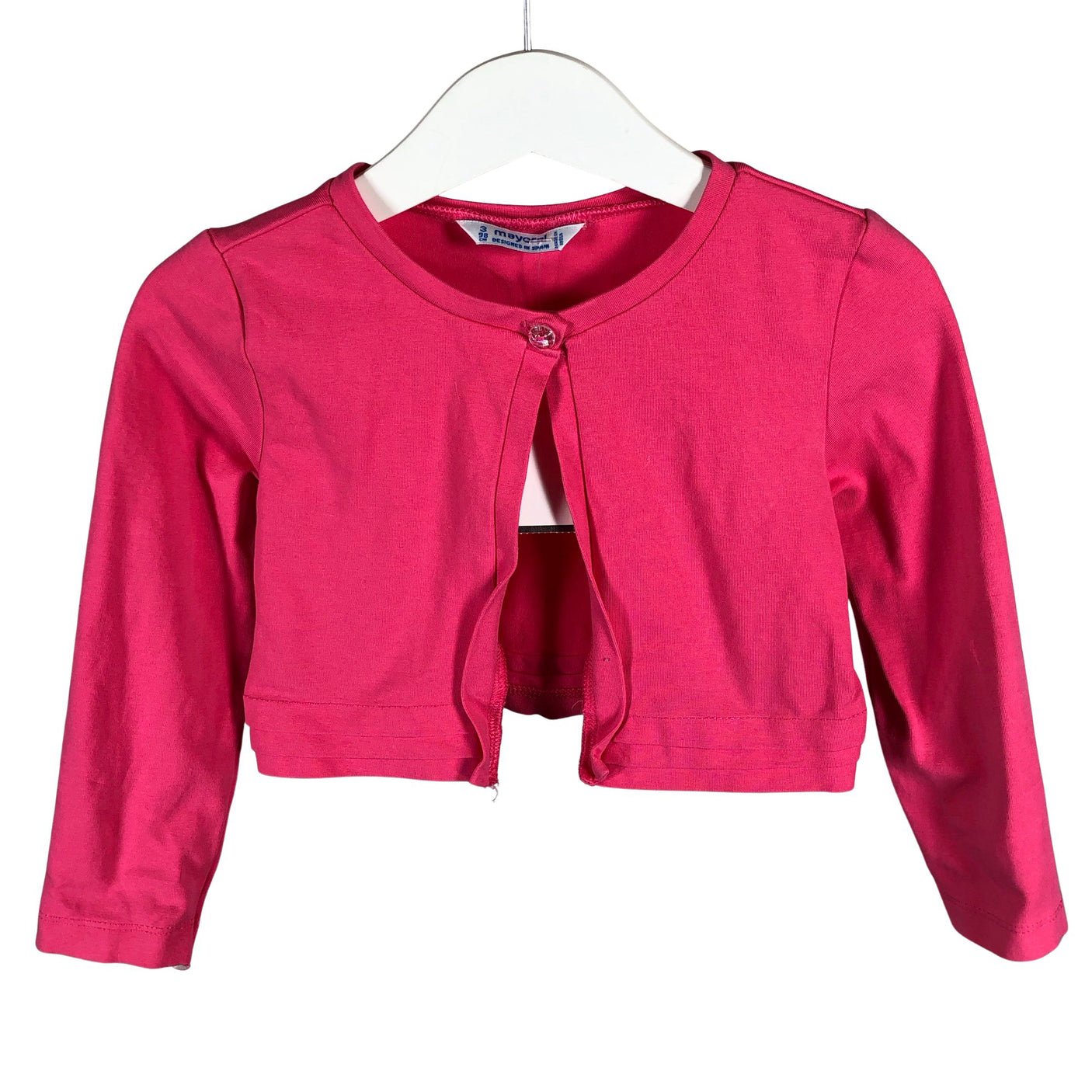 Unisex Mayoral - Trikotaažist boolero, suurus 92 - 98 - Roosa (1)