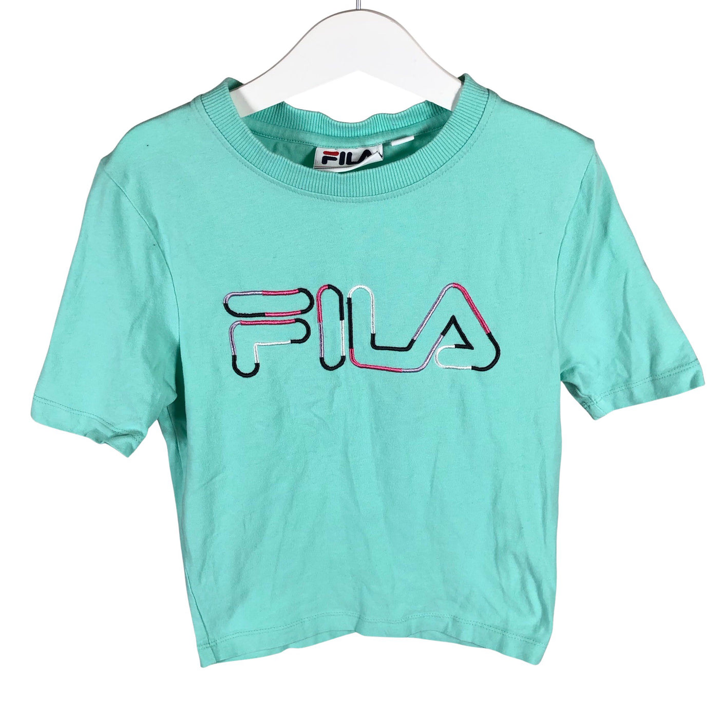 Unisex Fila - T-särk, suurus 116 - 122 - Türkiis (1)