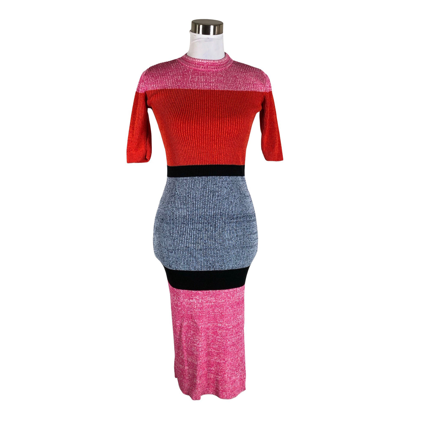 Unisex Marimekko - Kootud kleit, suurus 34 - Roosa (1)