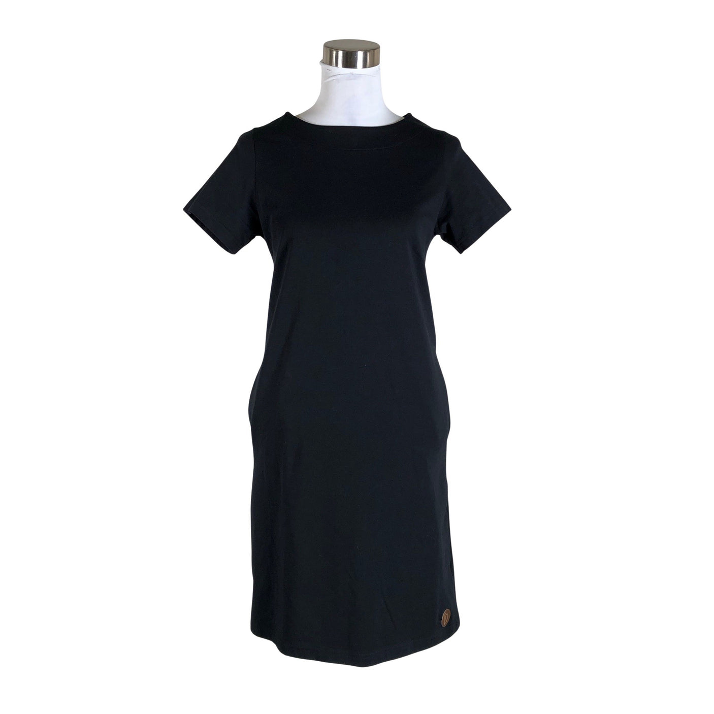 Unisex Blaa - Trikotaažist kleit, suurus 36 - Must (1)