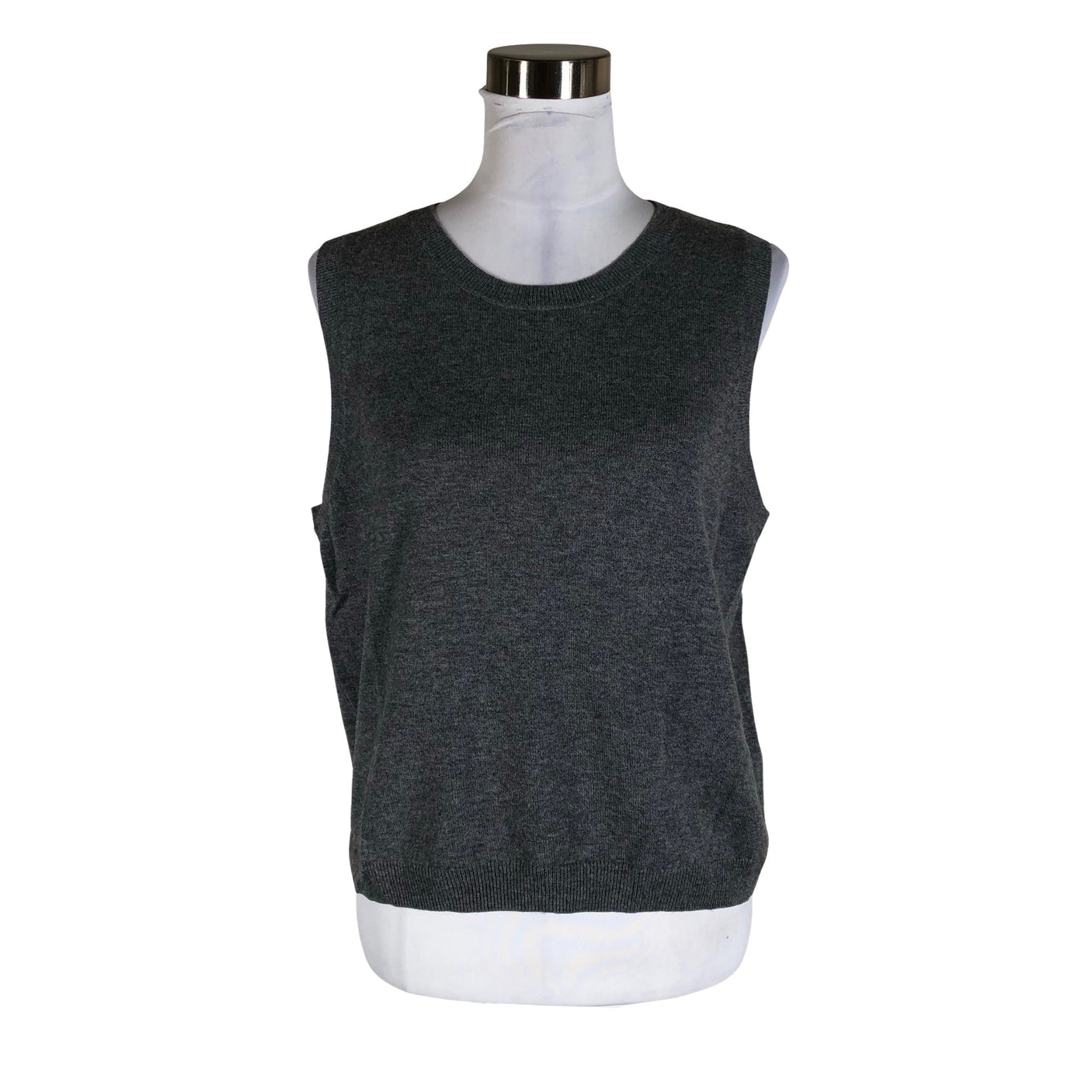 Unisex Part two - Kootud vest, suurus 40 - Hall (1)
