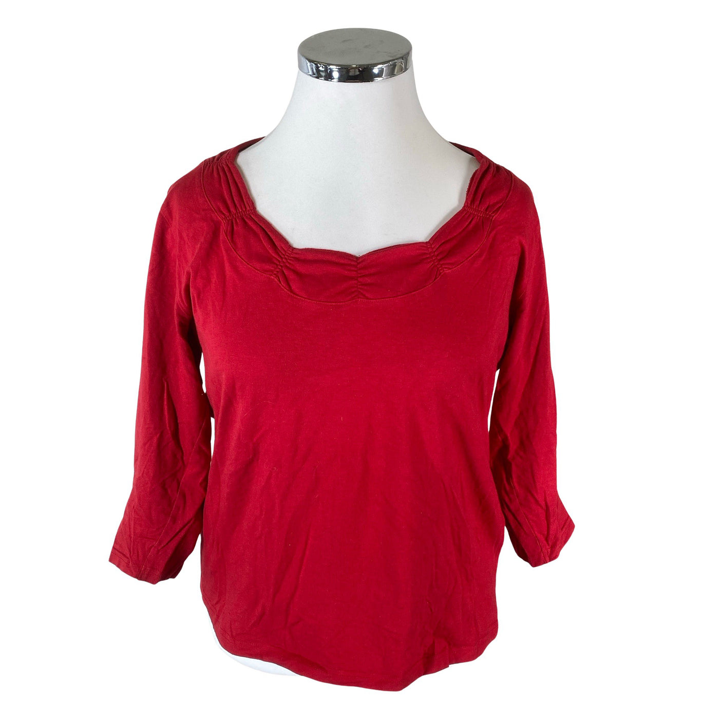Unisex Think Positive - Trikotaažist pluus, suurus 42 - Punane (1)