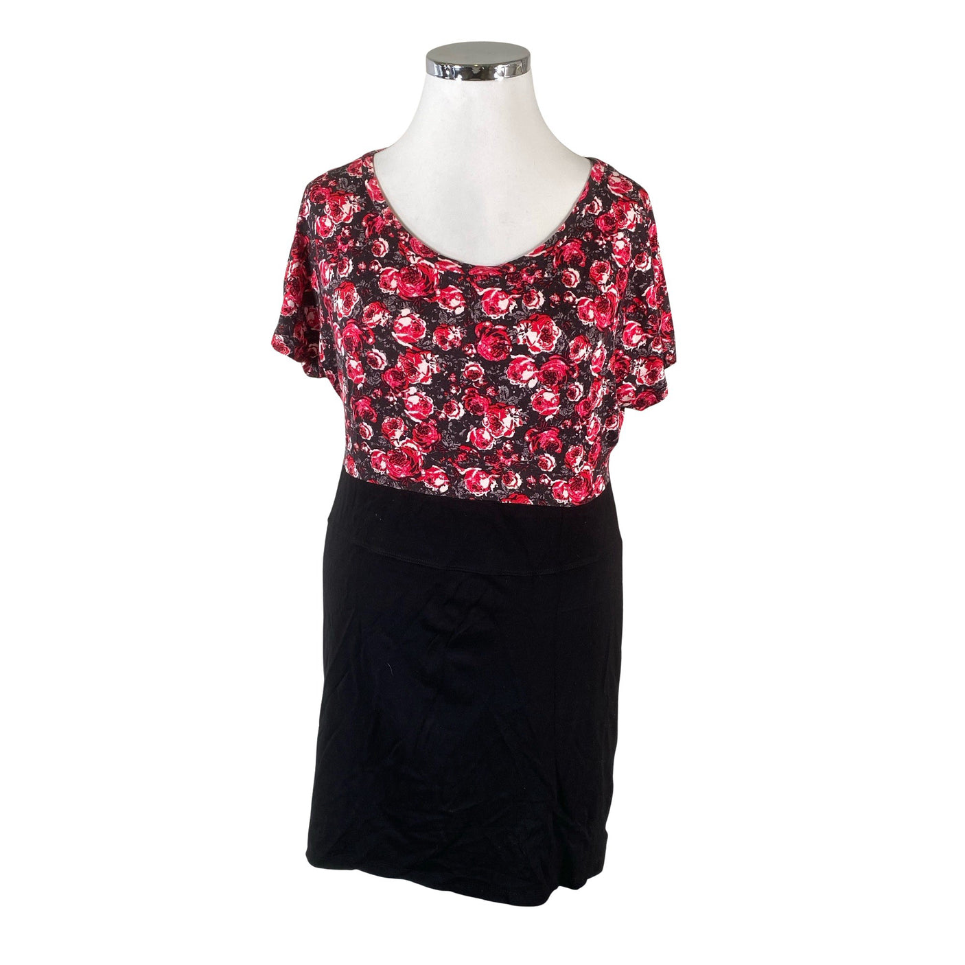 Unisex Lindex - Trikotaažist kleit, suurus 44 - Must (1)