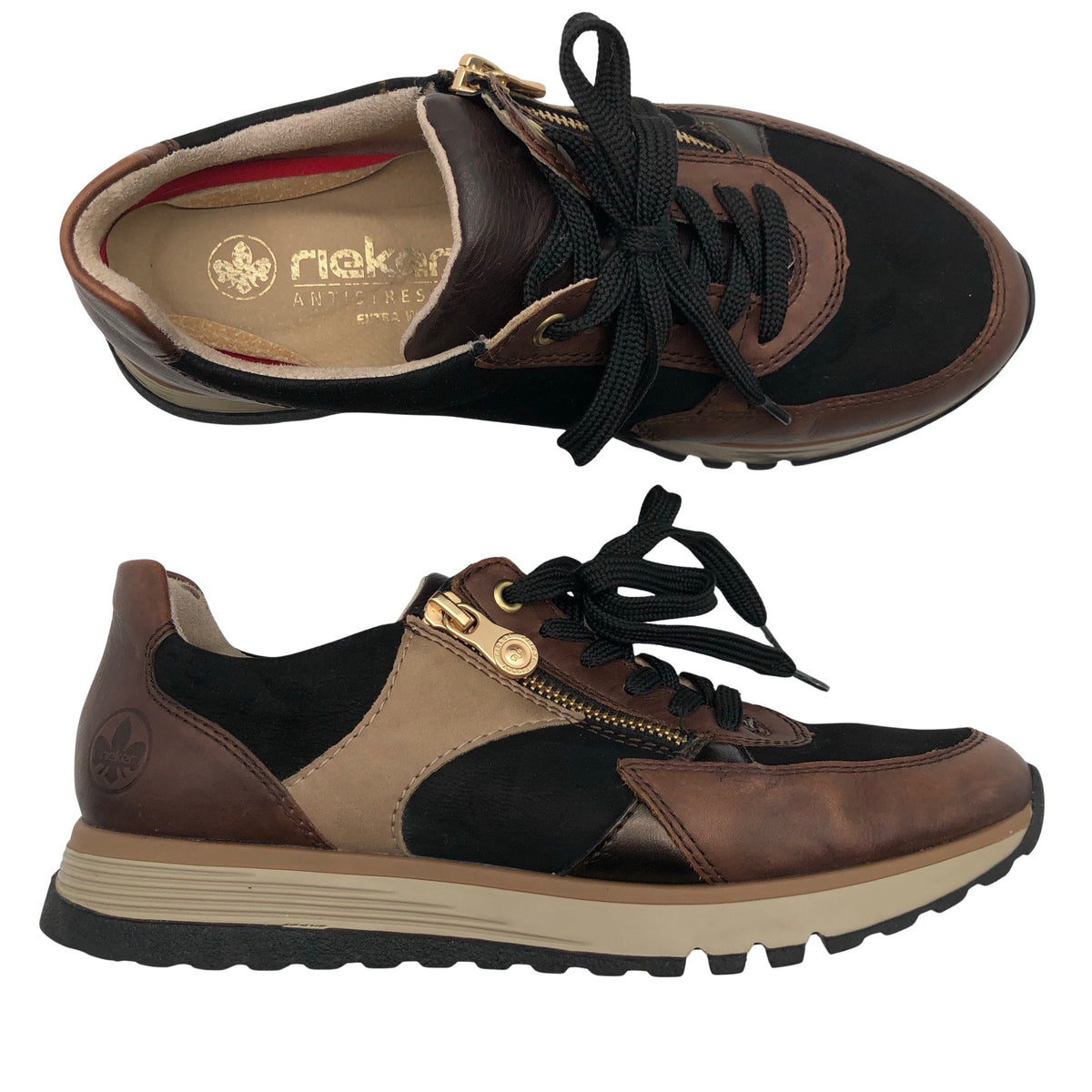 Unisex Rieker - Tennised, suurus 40 - Must (1)
