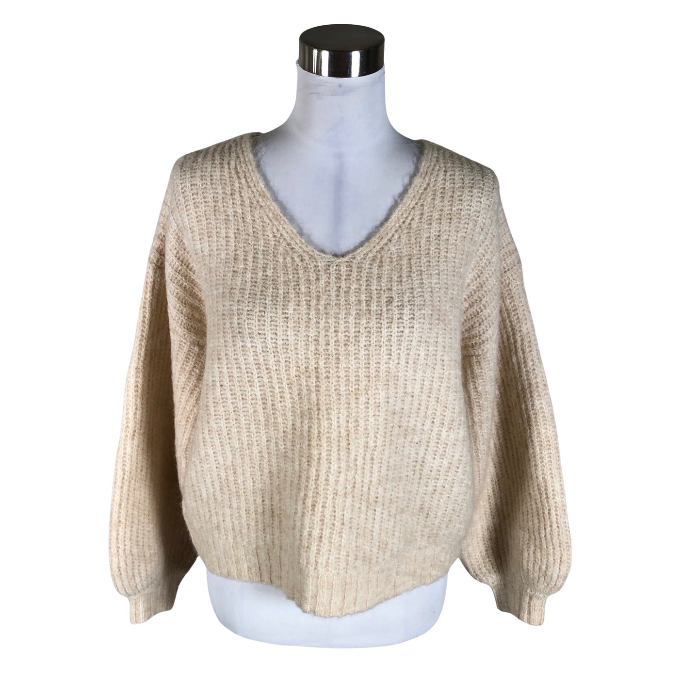 Unisex Nanso - Kampsun, suurus 36 - Looduslik valge (1)