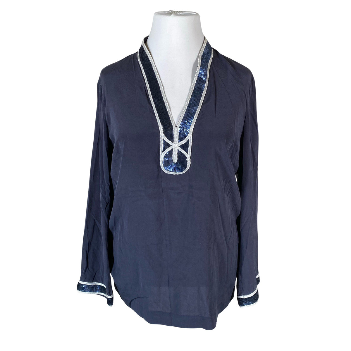 Unisex Tory Burch - Õhuke tuunika, suurus 42 - Sinine (1)