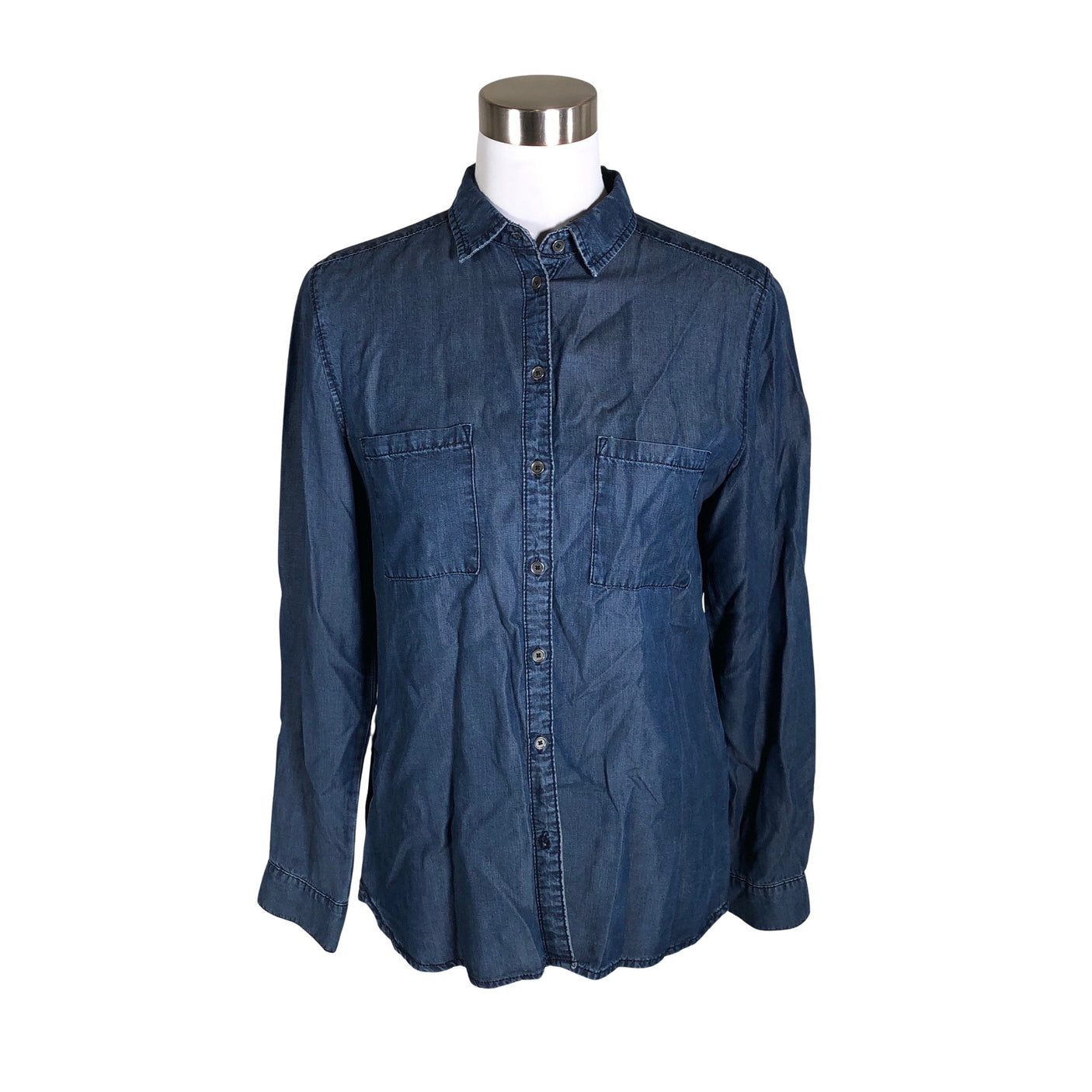 Unisex Lindex - Teksasärk, suurus 38 - Sinine (1)