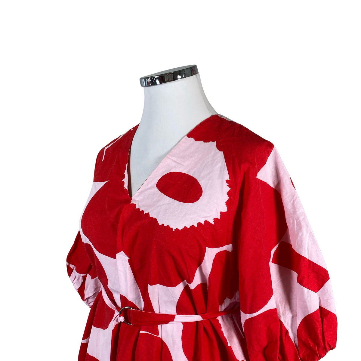 Unisex Marimekko - Mitteveniv kleit, suurus 42 - Punane (3)