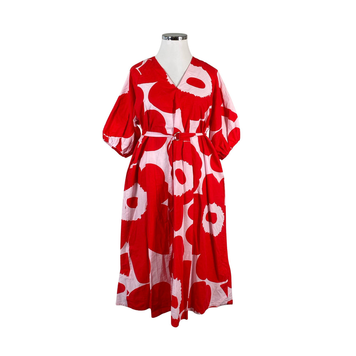 Unisex Marimekko - Mitteveniv kleit, suurus 42 - Punane (1)