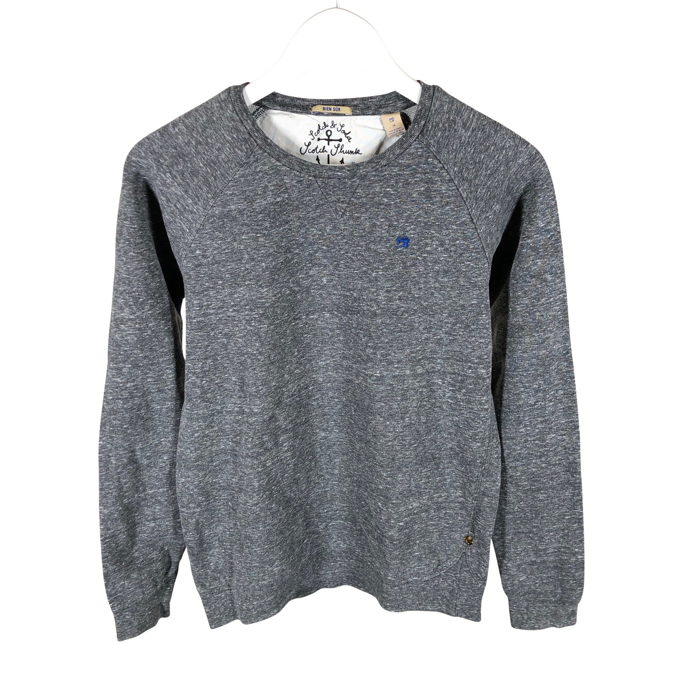 Unisex Scotch&Soda - Dressikangast pluus, suurus 158 - 164 - Hall (1)