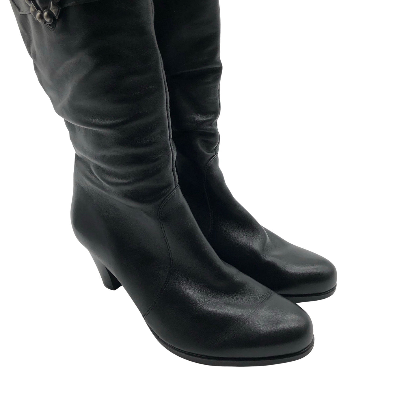 Unisex Janita - Saapad, suurus 40 - Must (2)