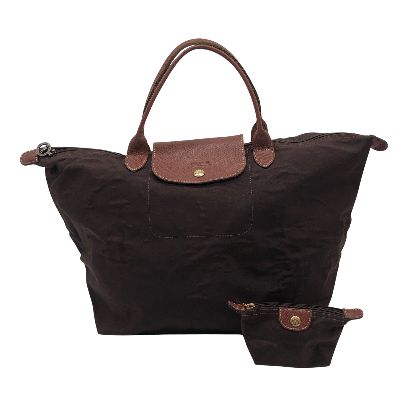 Unisex Longchamp - Käekott, suurus Midi - Pruun (1)