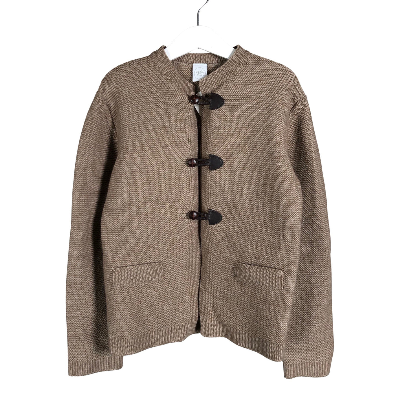 Unisex Pepa London - Kardigan, suurus 122 - 128 - Pruun (1)