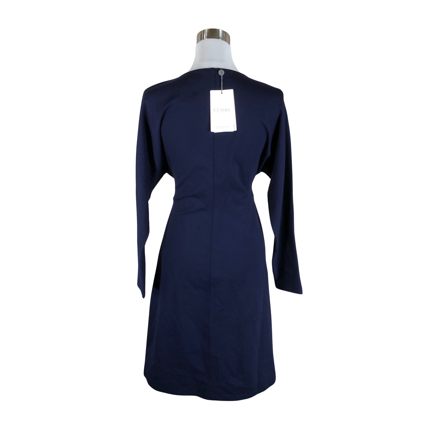 Unisex Claire.dk - Trikotaažist kleit, suurus 38 - Sinine (2)