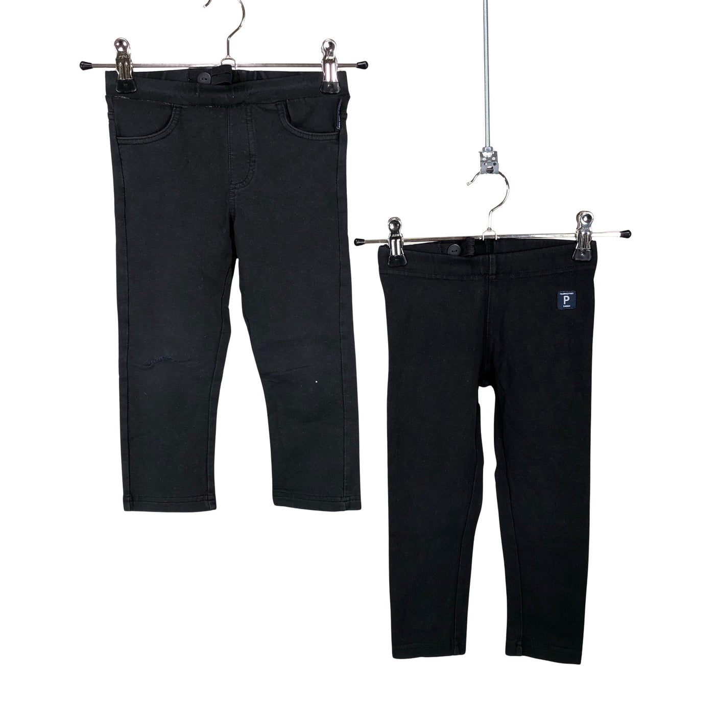 Unisex Polarn O. Pyret - Retuusid, suurus 92 - 98 - Must (1)