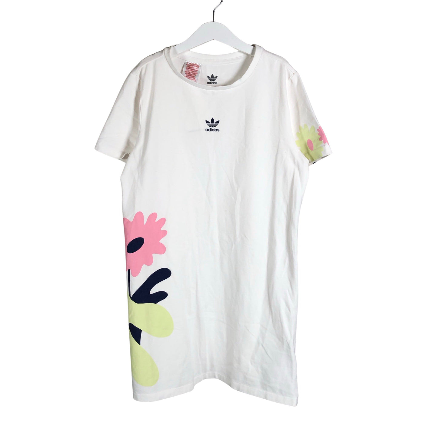 Unisex Adidas - Trikotaažist kleit, suurus 146 - 152 - Valge (1)