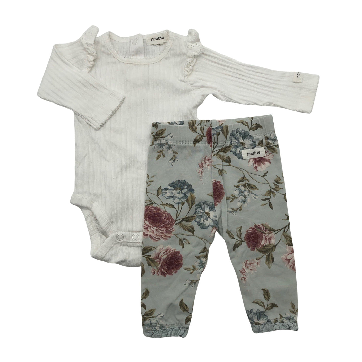 Unisex Newbie - Bodi, suurus 50 - 56 - Heleroosa (1)