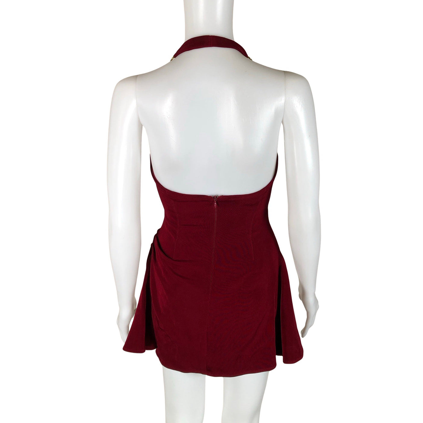 Unisex Nana Jacqueline - Pidulik kleit, suurus 34 - Veinipunane (2)